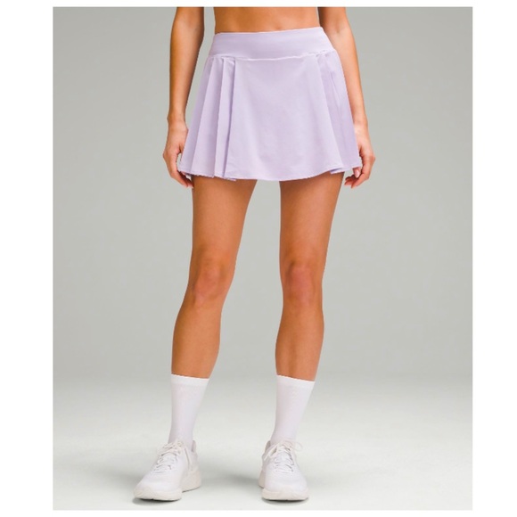 lululemon athletica Pants - EUC Lululemon Side-Pleat High-Rise Tennis Skirt in Lilac Ether